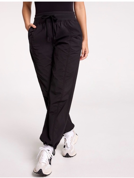 CALIA by Carrie Underwood Pants - CALIA by Carrie Underwood Black Effortless Nyluxe Drawstring Jogger Pant M